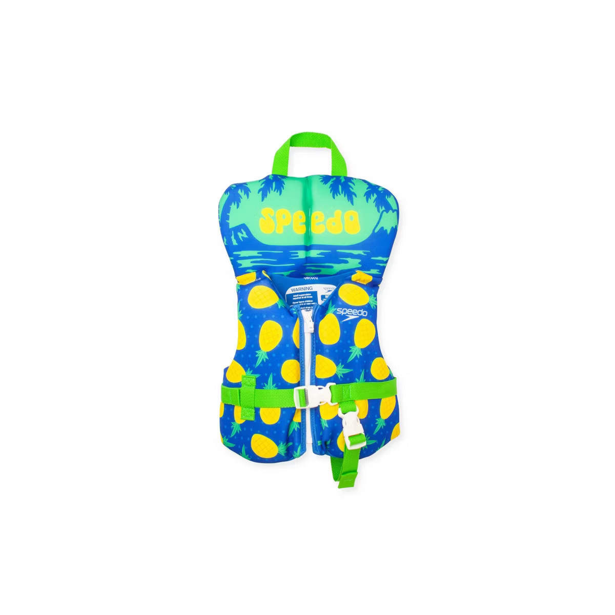 Speedo Infant Life Vest - Green/Blue/Yellow | Target