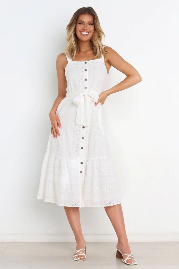 Indianna Dress - White | Petal & Pup (AU)
