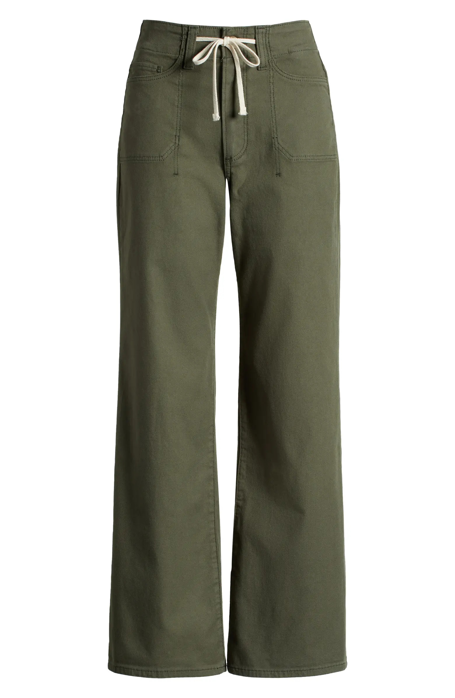 PAIGE Ari Drawstring Wide Leg Pants | Nordstrom | Nordstrom