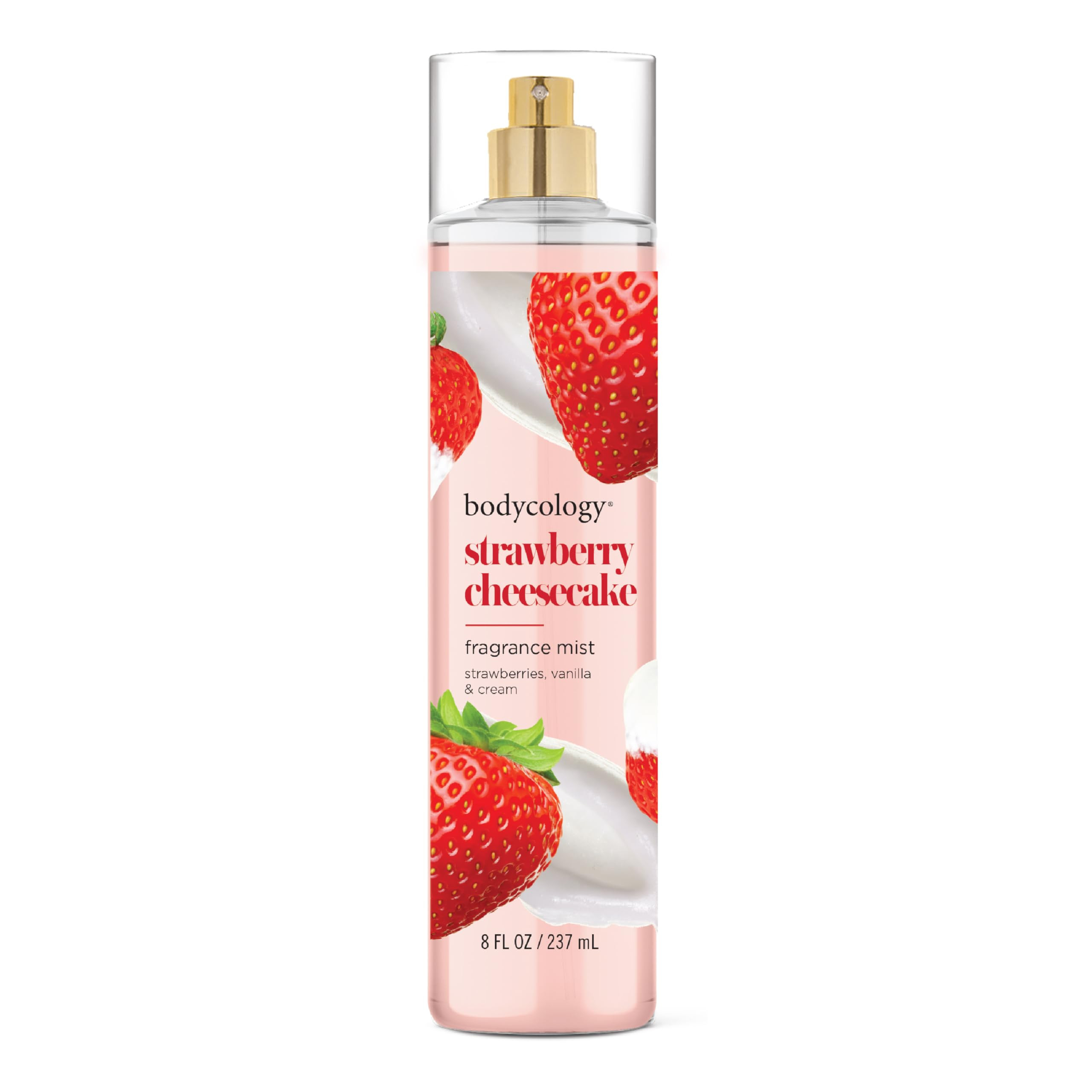 Bodycology Long-Lasting Fragrance Body Mist, Strawberry Cheesecake, 8 fl oz | Amazon (US)