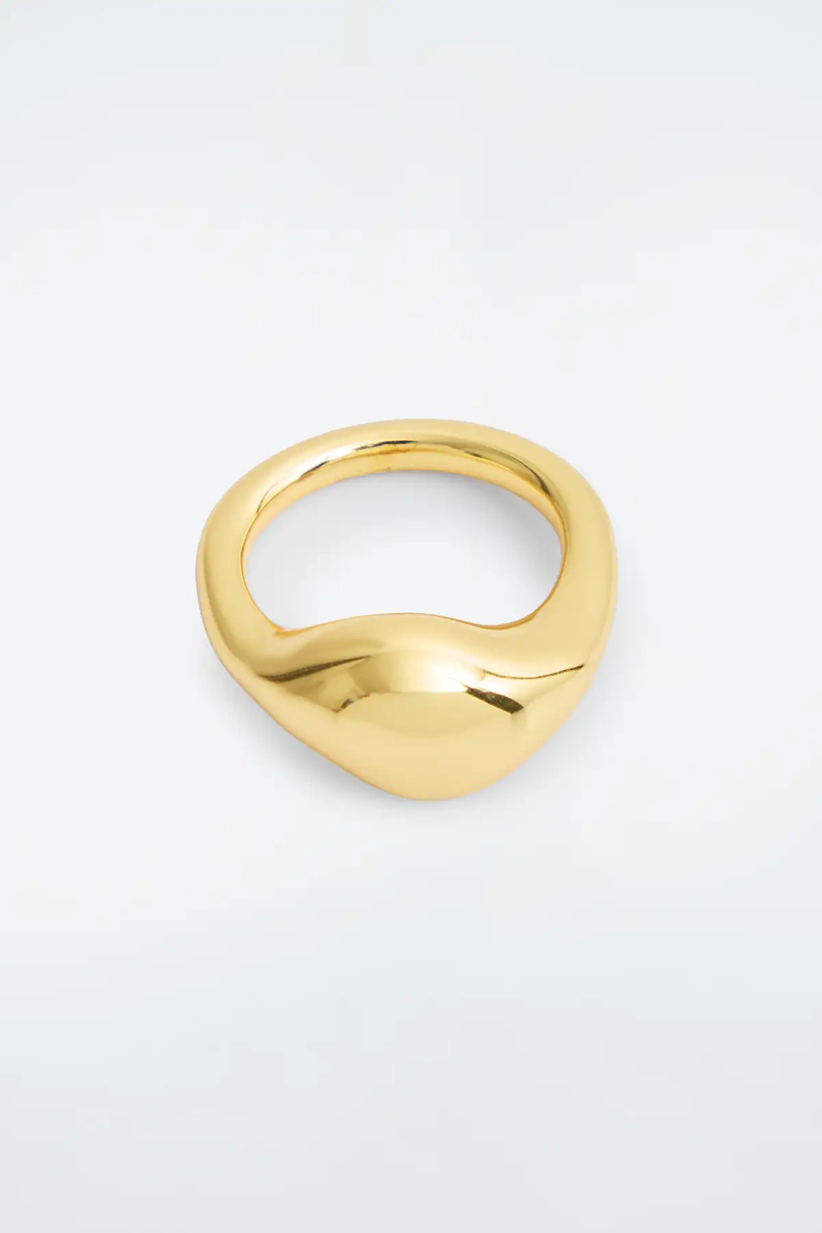 CHUNKY DROPLET PINKY RING | COS (EU)