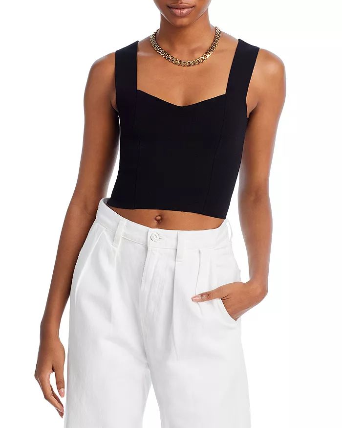 Jordana Cropped Tank | Bloomingdale's (US)