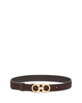 FERRAGAMO Women's Double Gancini Leather & Suede Reversible Belt | Bloomingdale's Handbags | Bloomingdale's (US)