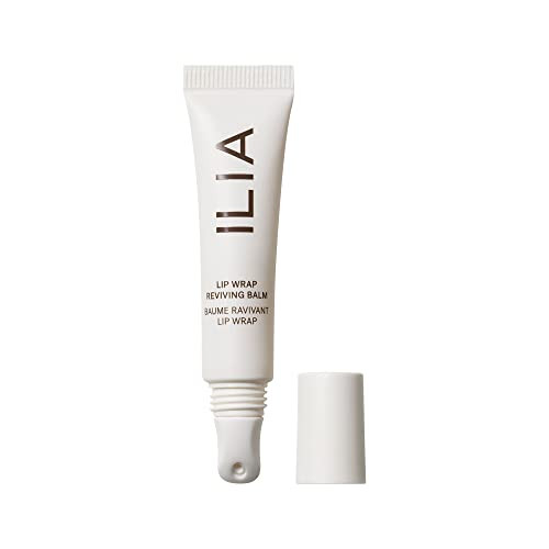ILIA - Lip Wrap Reviving Balm | Hydtrate, Smooth, Plump | Barrier-Building with Hyaluronic Acid + Sea Succulent | Gluten + Silicone-Free | Non-Toxic, Vegan, Cruelty-Free (Lucid, 0.23 fl oz | 7 ml) | Amazon (US)