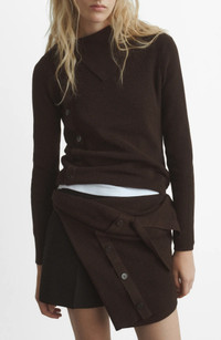 Click for more info about Asymmetric Neck Sweater