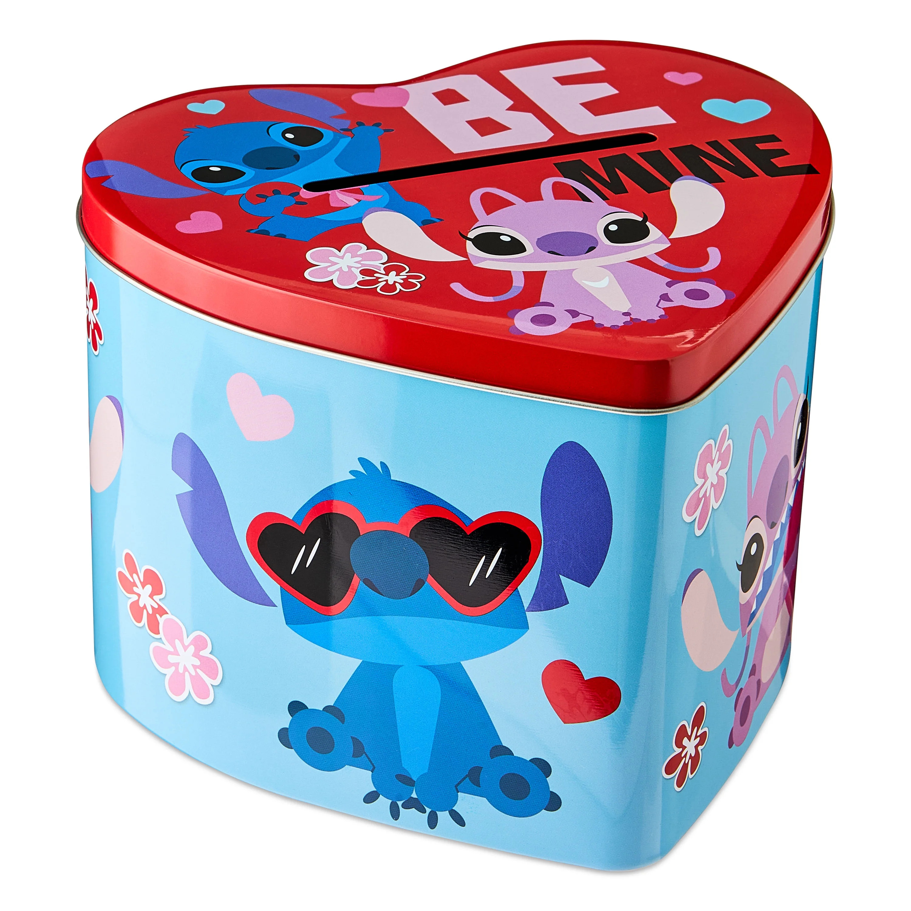 Stitch Heart Shaped Tin, 1 Count, Way to Celebrate, Party Favors | Walmart (US)