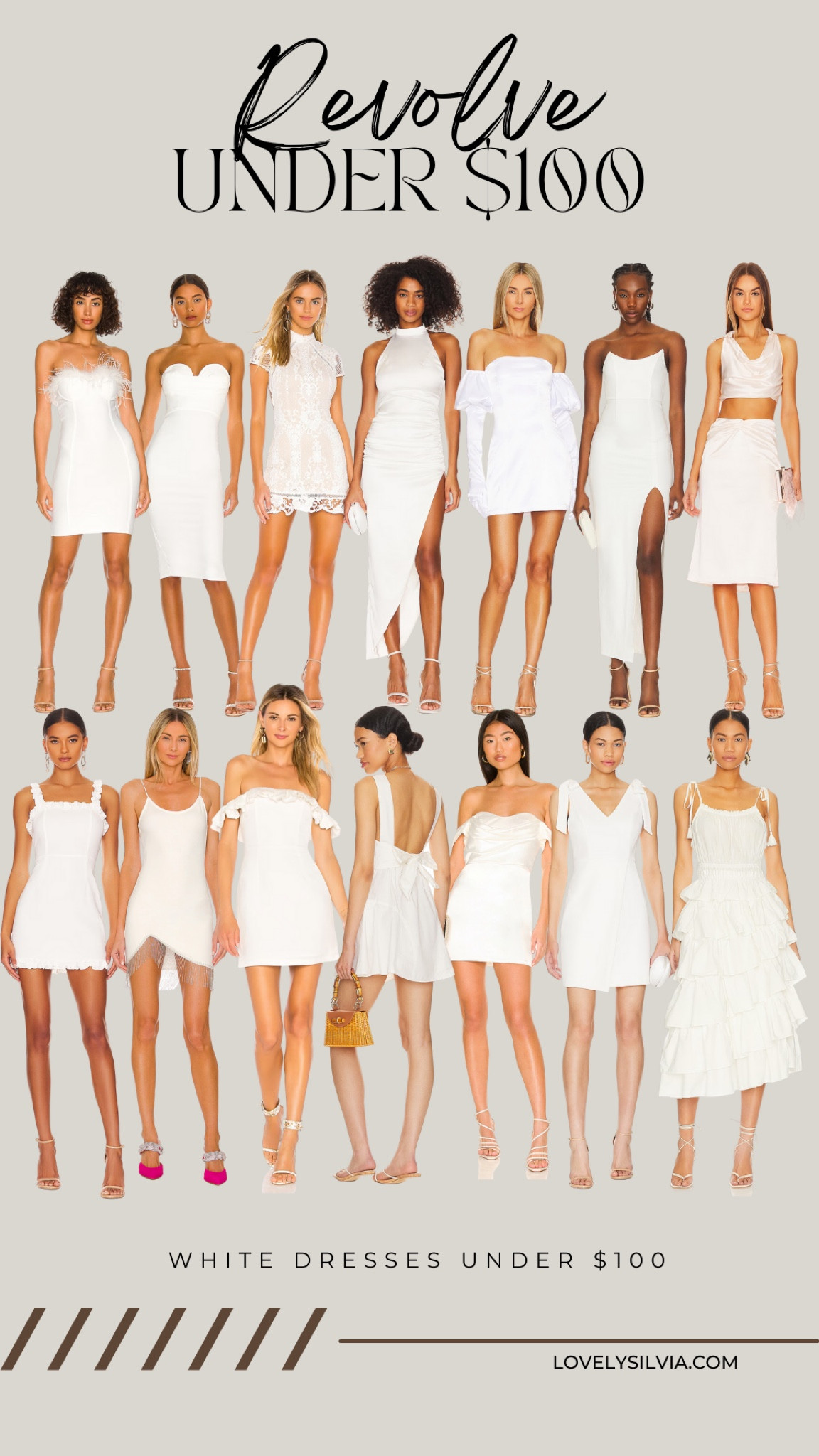 White Dresses under $100!

white mini dress, white midi dress, white maxi dress, bride to be, bridal shower dress, bachelorette dress, rehearsal dinner dress, engagement shower dress. Dresses under $100, bride to be dress, bride to be outfit 

#LTKunder100 #LTKwedding #LTKstyletip
