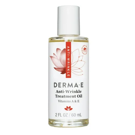 Derma E Anti-Wrinkle Face Treatment Oil, 2 Fl Oz | Walmart (US)