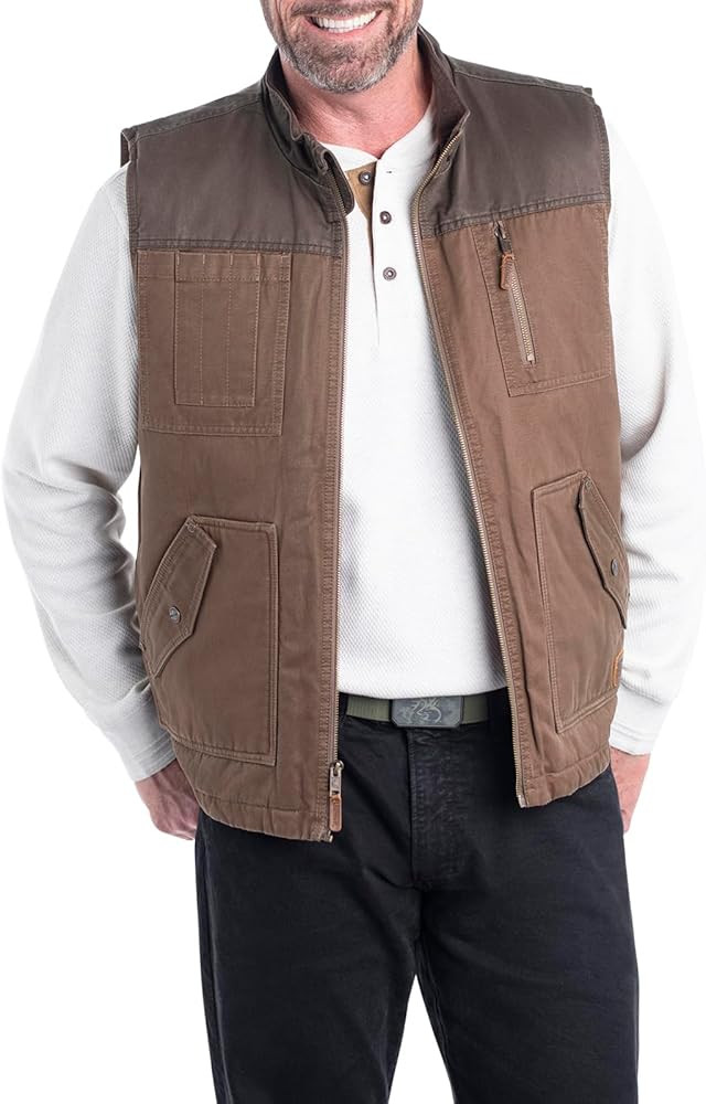 Legendary Whitetails Men's Tough as Buck Vest, Work Flannel Lined Hunting Outerwear, Casual Weste... | Amazon (US)