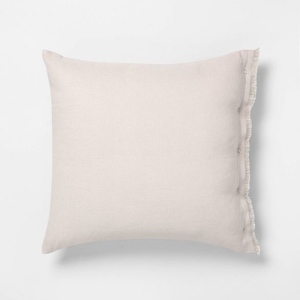 Snap Closure Throw Pillow - Hearth & Hand™ with Magnolia | Target