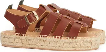 Barbour Paloma Espadrille Platform Fisherman Sandal (Women) | Nordstrom | Nordstrom