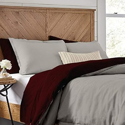 Kotton Culture 5 Piece Reversible Duvet Cover Set with Zipper & Corner Ties 100% Egyptian Cotton ... | Amazon (US)