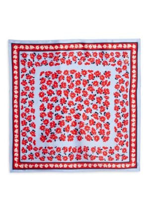 Springtime Floral Silk Scarf | Saks Fifth Avenue OFF 5TH