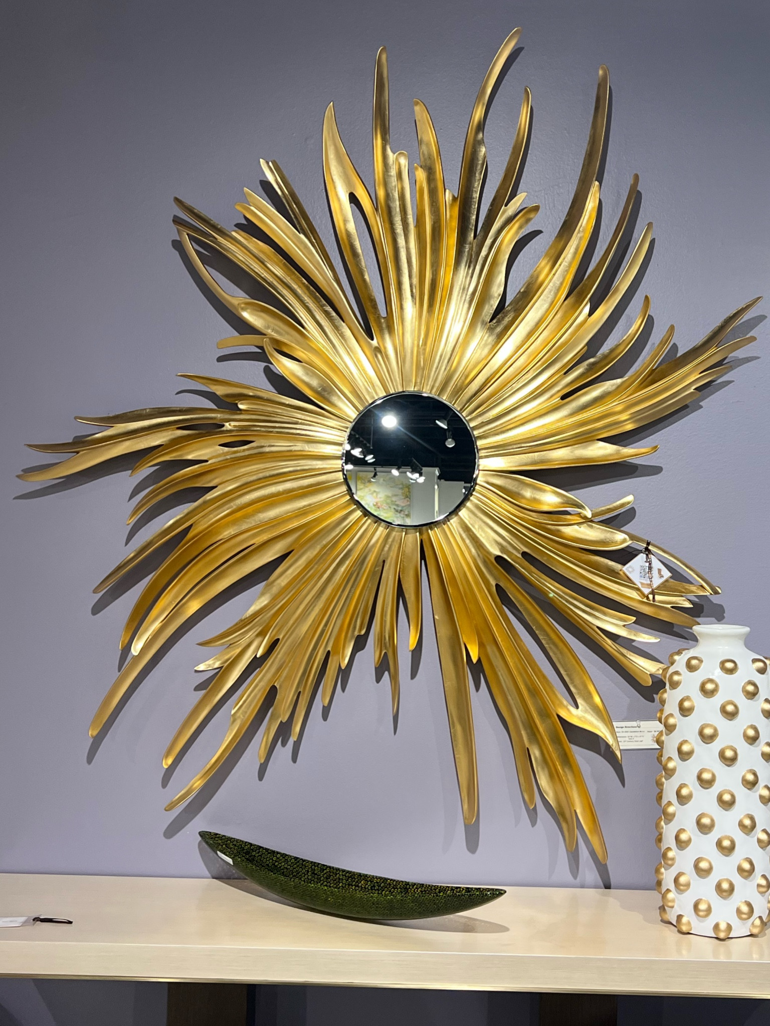 Add a  "sunburst" mirror to any space to add personality. A mirror like this would look wonderful over a console table at the end of a hallway. 

#mirror #hallwaydecor #decor #homedecor #holiday  

 #LTKCyberWeek #LTKHoliday #LTKHome