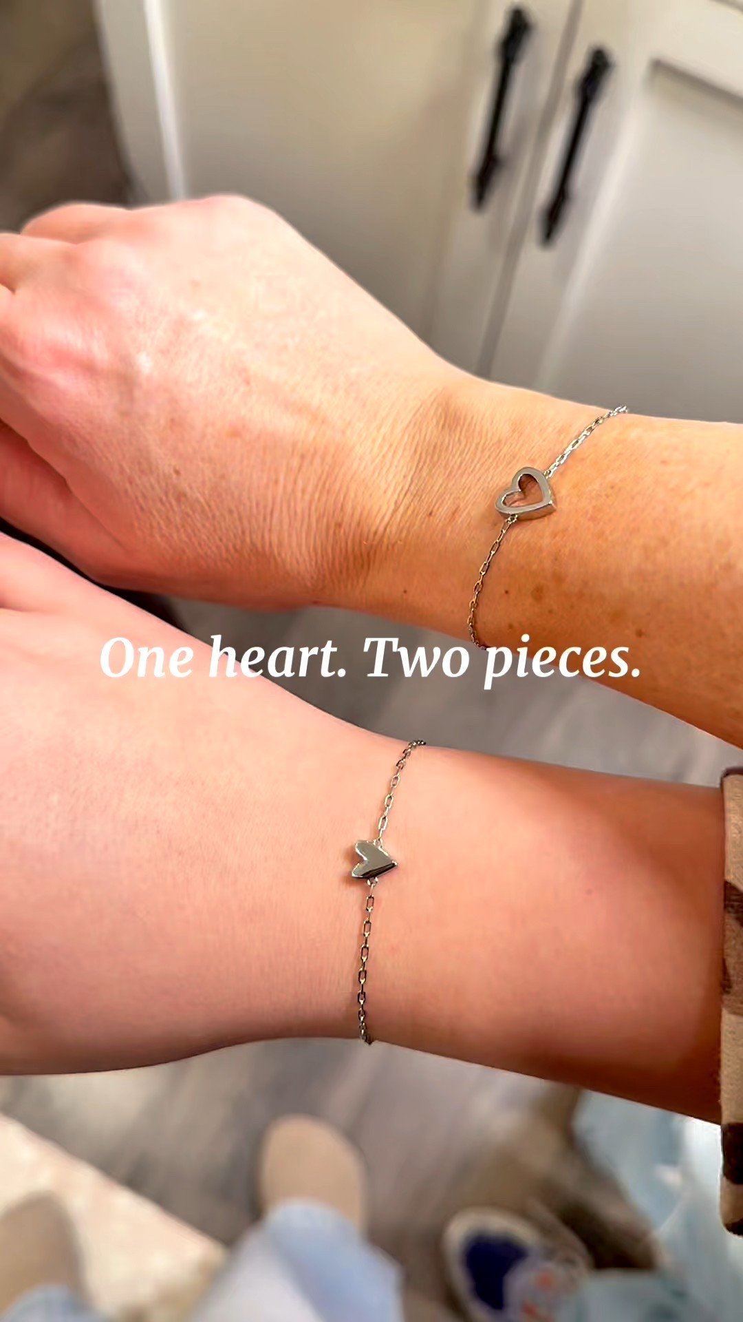 I carry your heart. I carry your heart in my heart. The perfect mother daughter adjustable bracelet set. #giftsforher #jewlery #bracelets #valentines 

#LTKKids #LTKValentine
