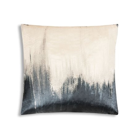 22 Charcoal Gray and White Abstract Square Velvet Throw Pillow | Walmart (US)