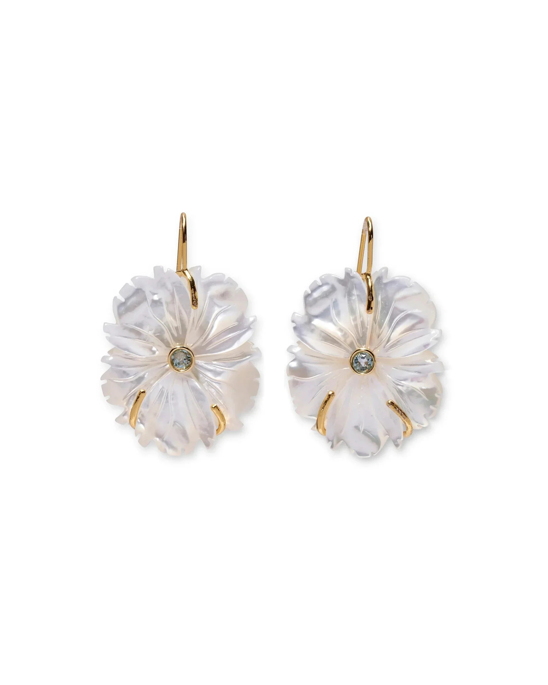 New Bloom Earrings in Mother-of-Pearl | Monarch Market