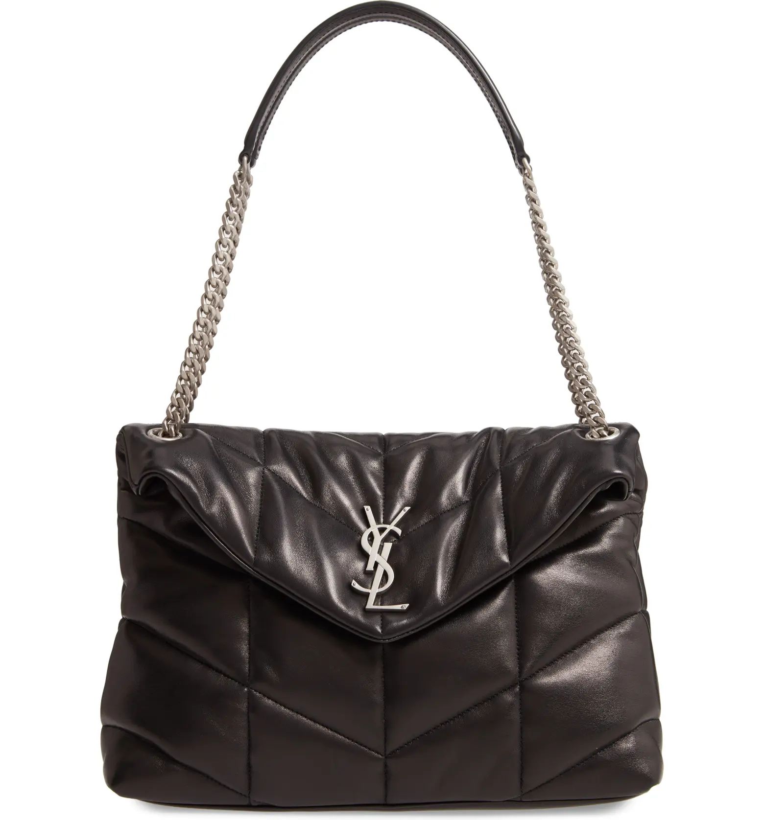 Medium Lou Leather Puffer Bag | Nordstrom