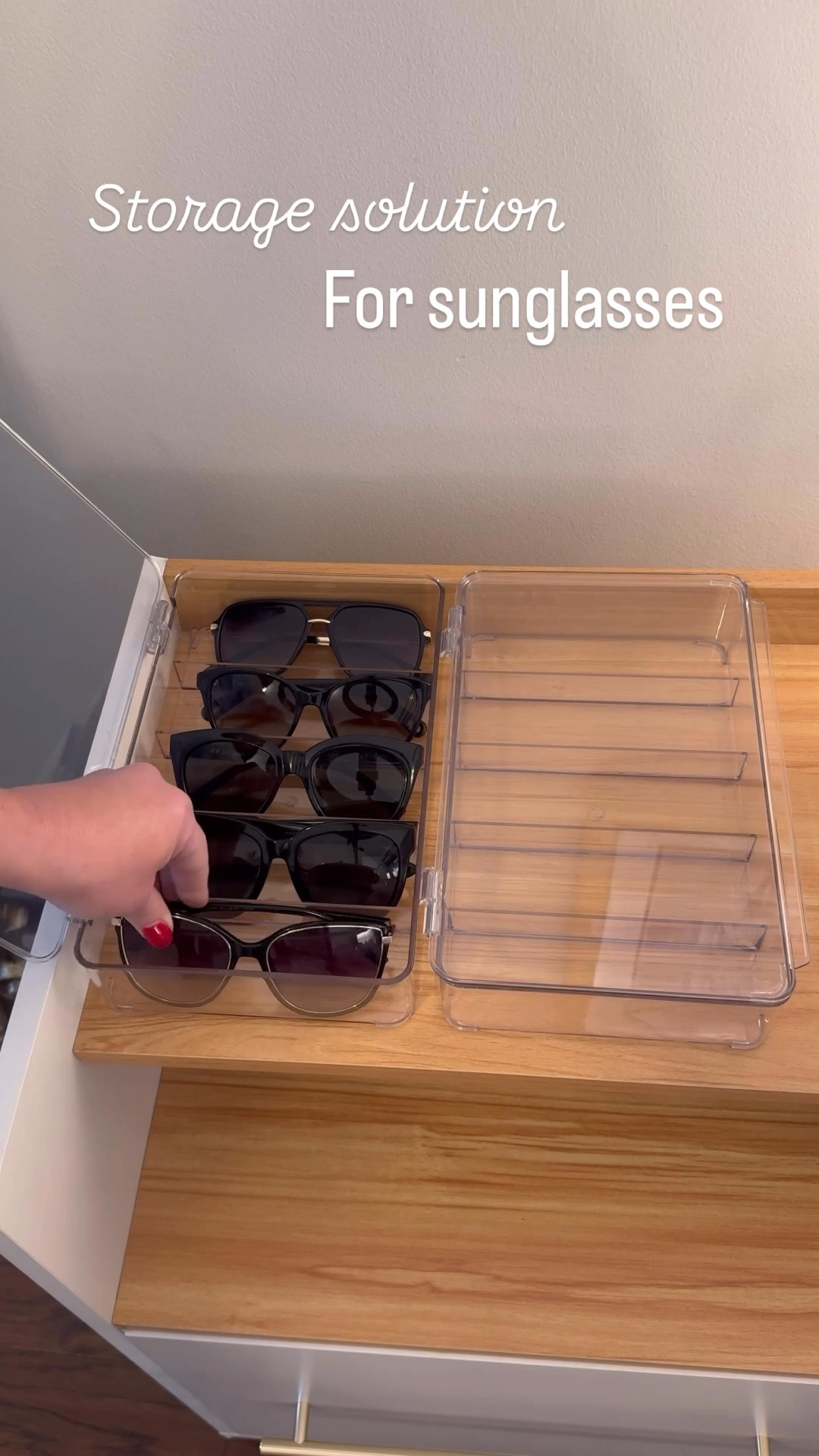 The best inexpensive storage solution for your sunglasses - organization tips - closet tips - Amazon finds 

#LTKHome #LTKWatchNow #LTKOver40