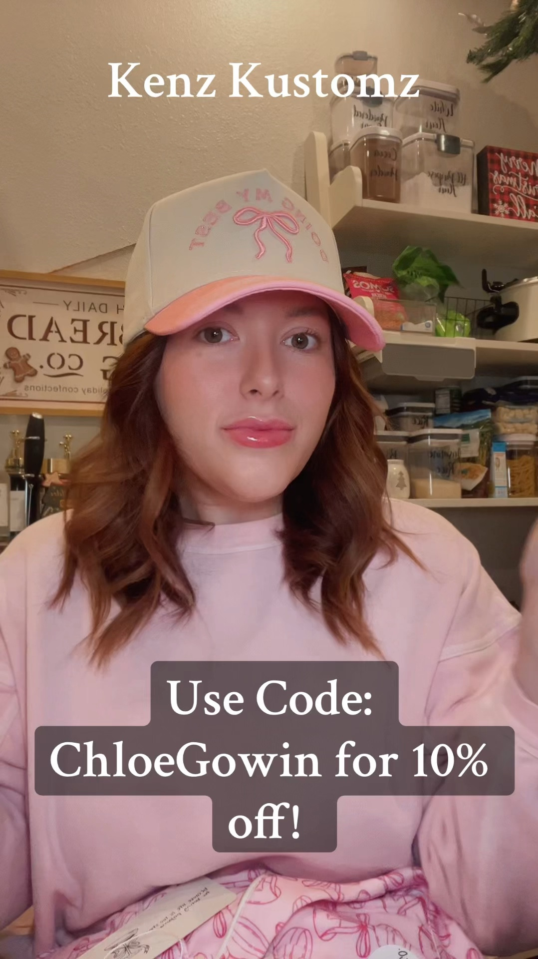 Kenz Kustomz has the cutest hats, bags, and pajamas! 