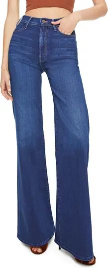 The Hustler Roller Heel High Waist Wide Leg Jeans | Nordstrom