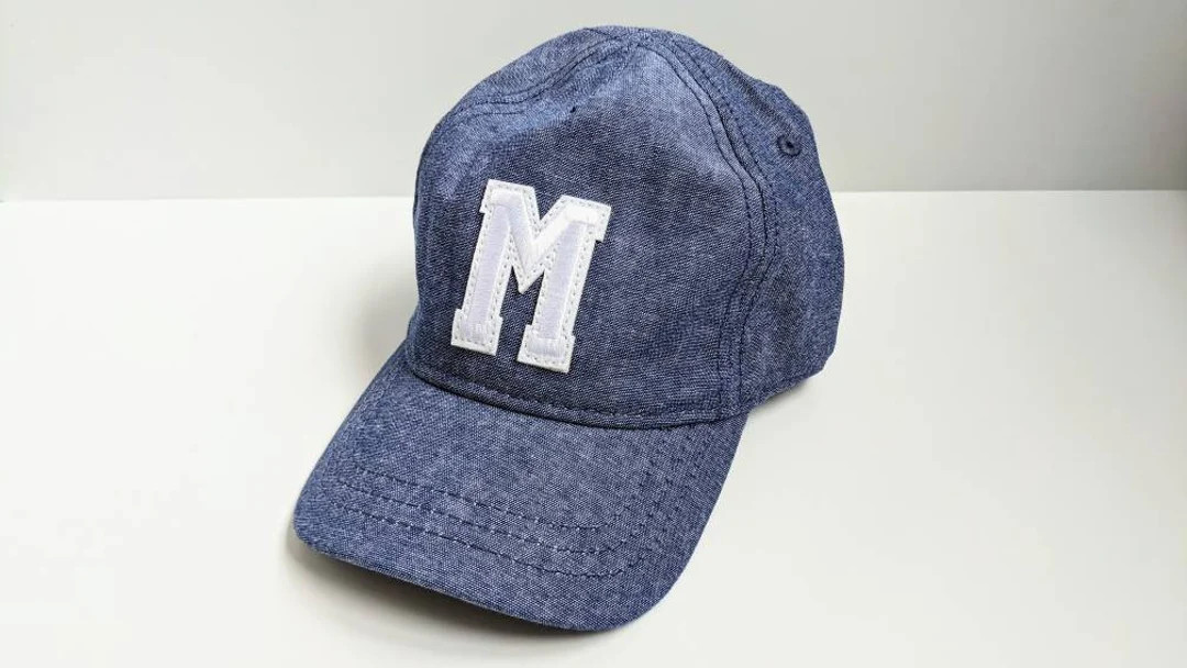 Chambray Initial Custom Letter Baby Infant Toddler Kids Baseball Hat Cap Gift | Etsy (US)