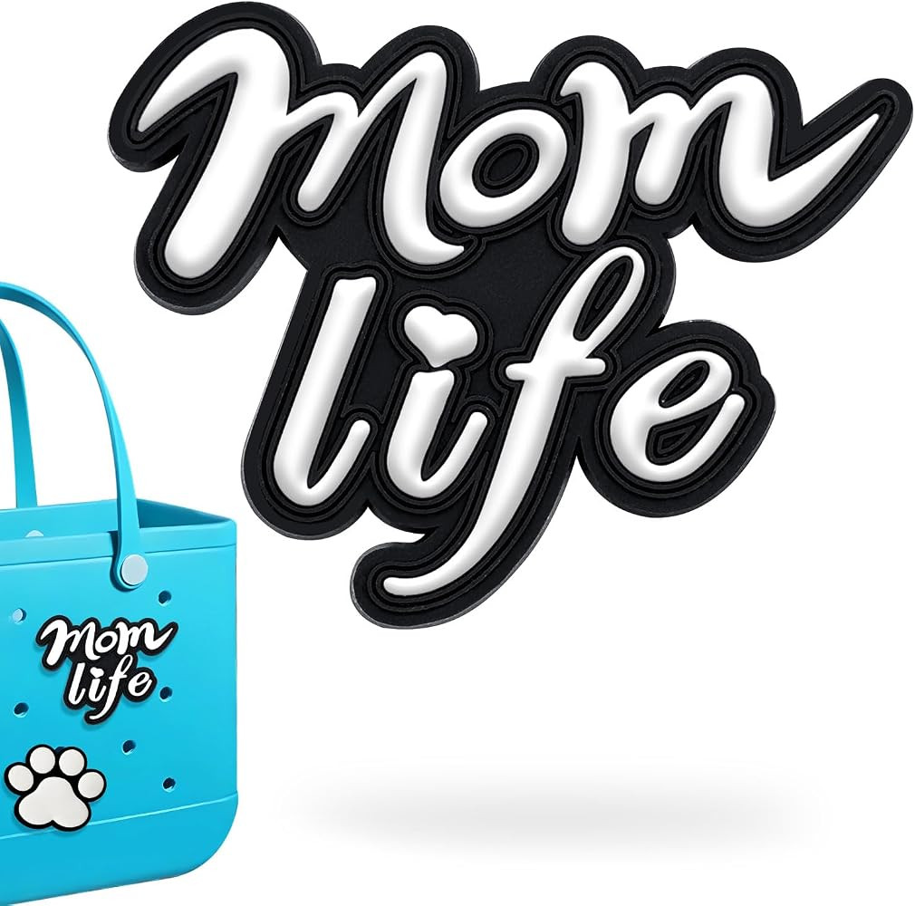 Fannoday Mom Life Charms for Bogg Bag, Accessories Charm Mom Decoration for Original All Models C... | Amazon (US)