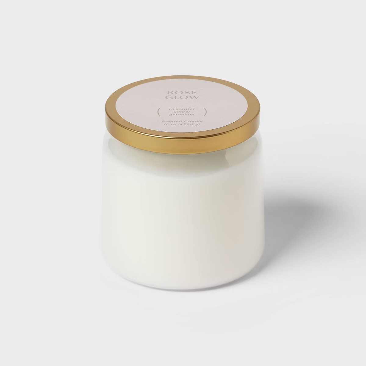 2-Wick 16oz Glass Jar Candle Rose Glow - Threshold™ | Target