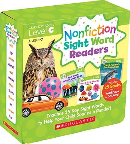 Amazon.com: Nonfiction Sight Word Readers Parent Pack Level C: Teaches 25 key Sight Words to Help... | Amazon (US)