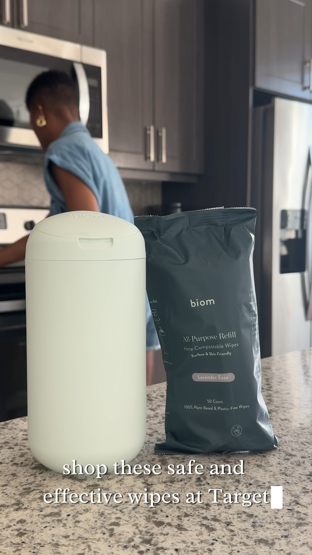 BIOM Non-Toxic and Plastic Free All-Purpose Cleaning Wipes 

#LTKFamily #LTKHome #LTKVideo