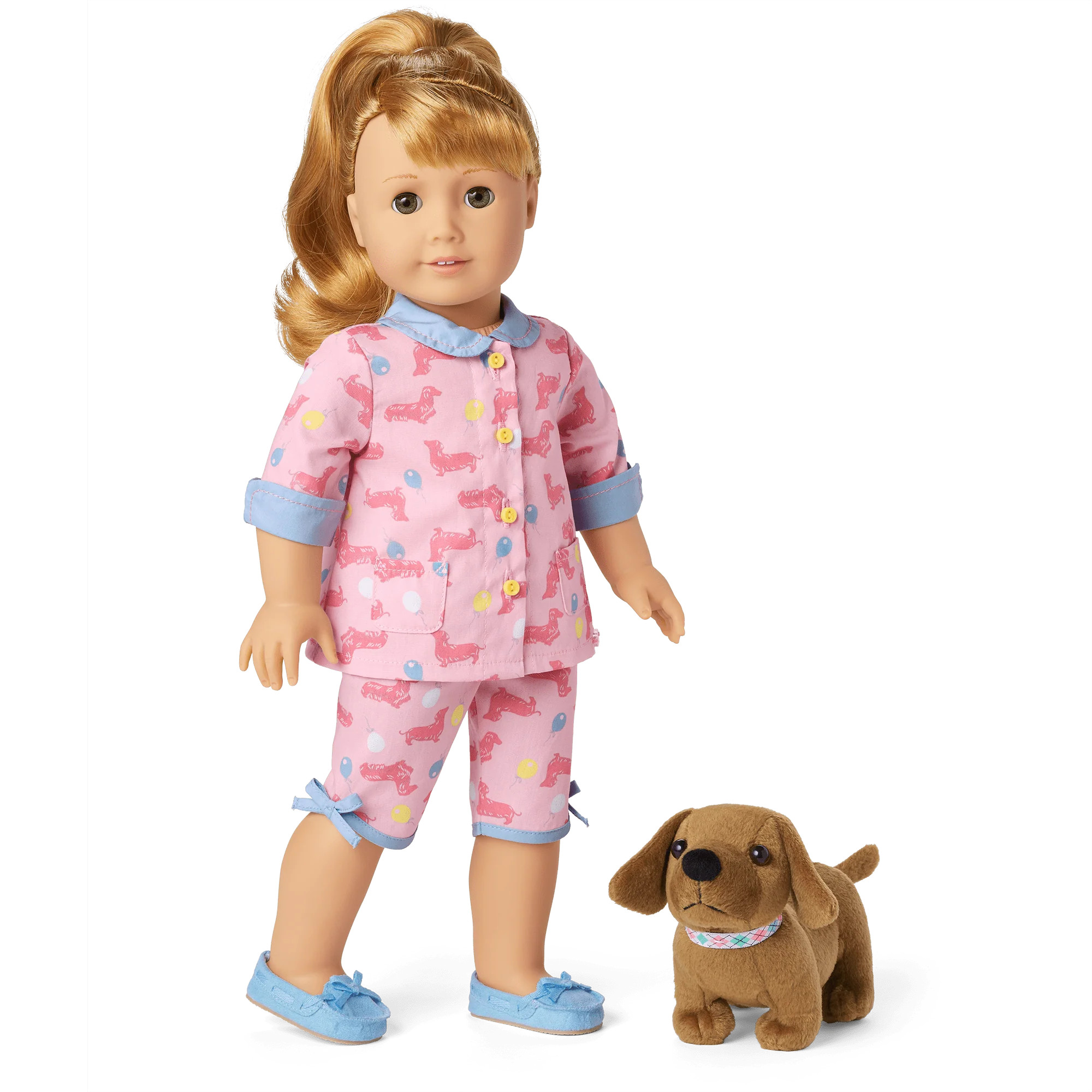 Maryellen’s™ Dachshund Pajamas for Dolls & Dog | American Girl® | American Girl
