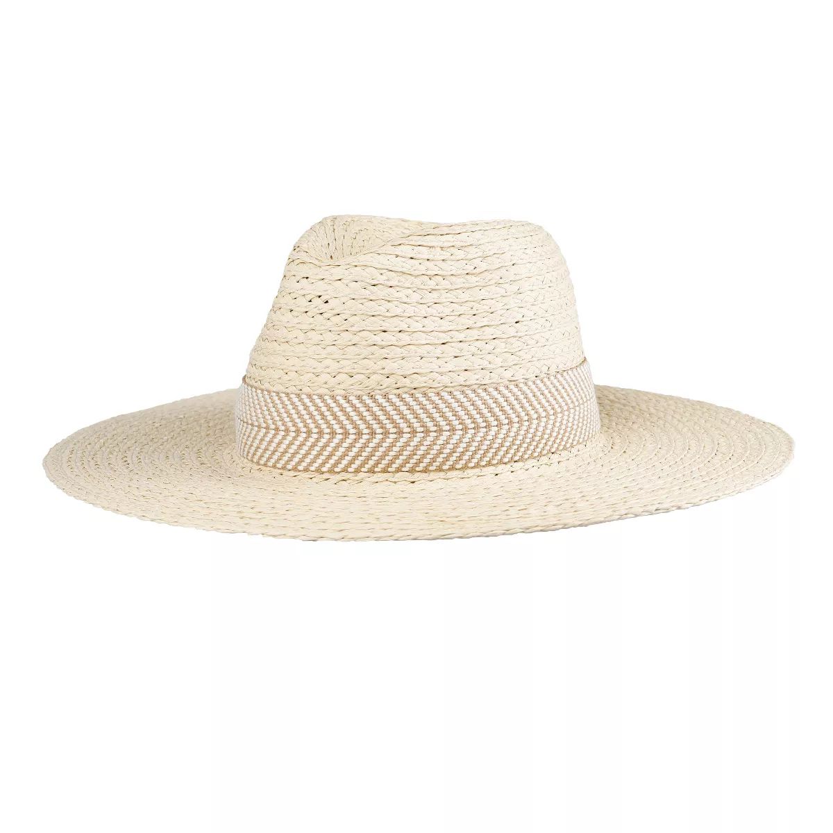 Levi's Women's Herringbone Band Wide Brim Straw Hat | Target