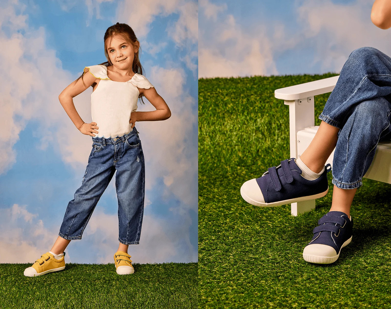 Eco Canvas Sneakers | Ten Little