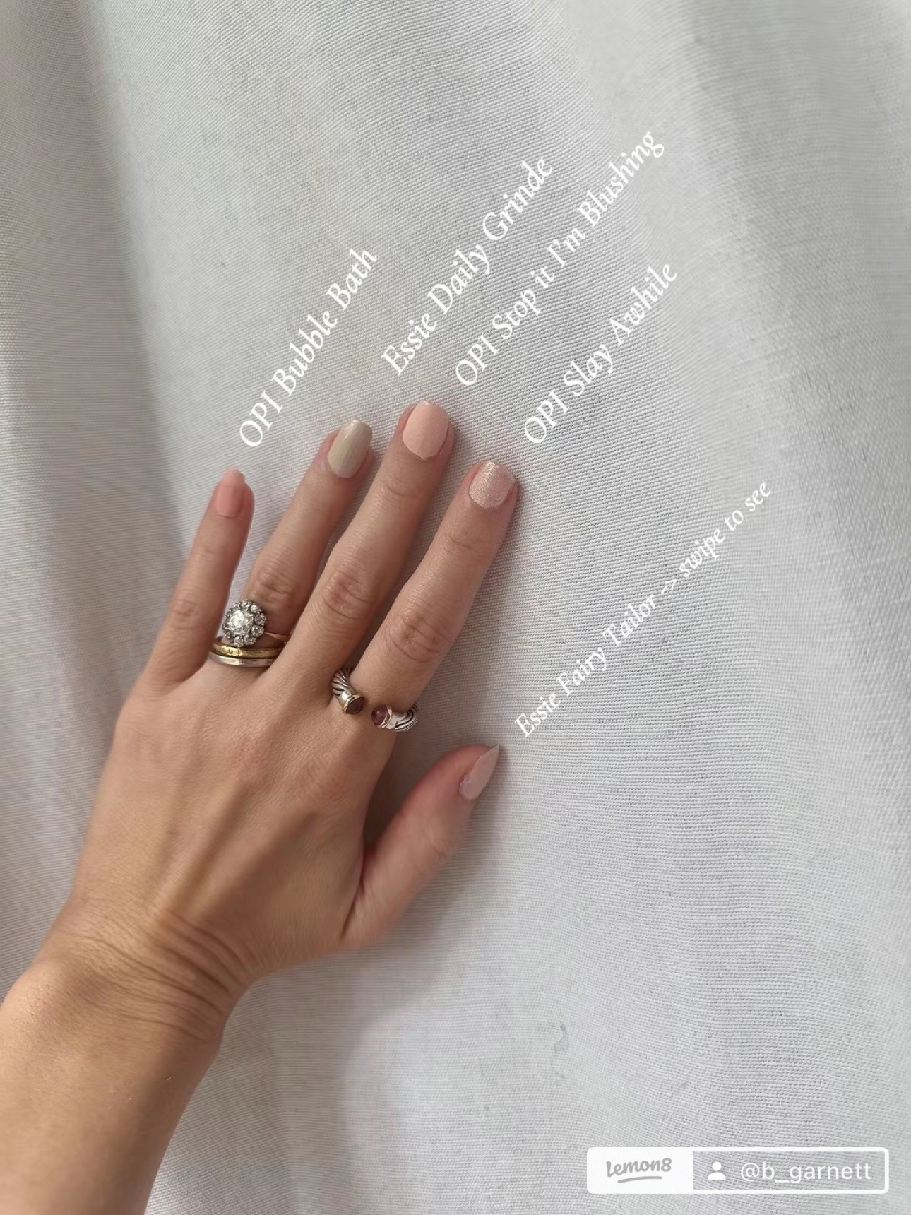 Favorite summer blush & neutral at home nail colors 

Nails | soap nails | blush nails | princess nails | neutral nails 

#LTKSummerEdit #LTKBeauty #LTKFindsUnder50