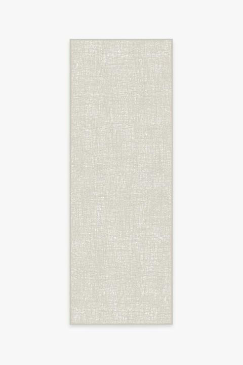 Crosshatch Light Grey Rug | Ruggable