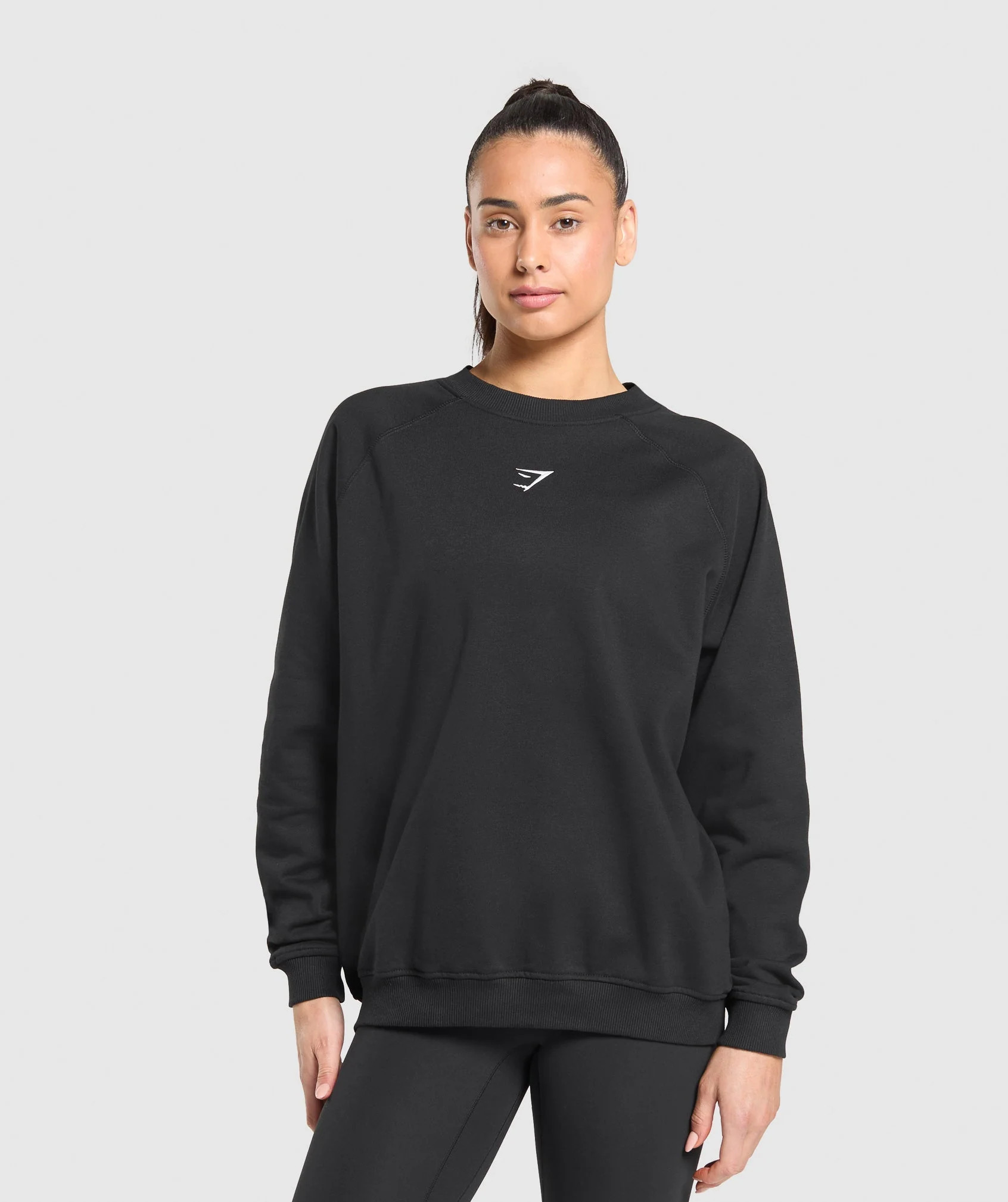 Training Oversized Fleece Sweatshirt | Gymshark US