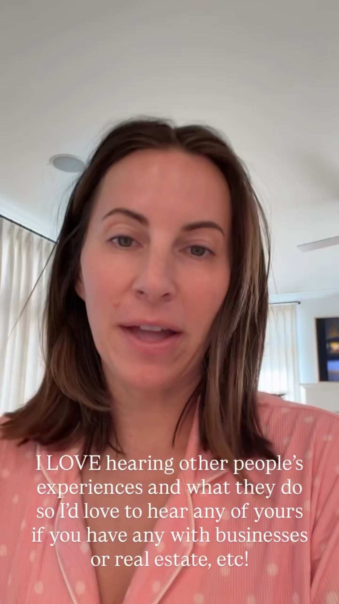 I LOVE hearing other people’s experiences and what they do so I’d love to hear any of yours if you have any with businesses or real estate, etc!