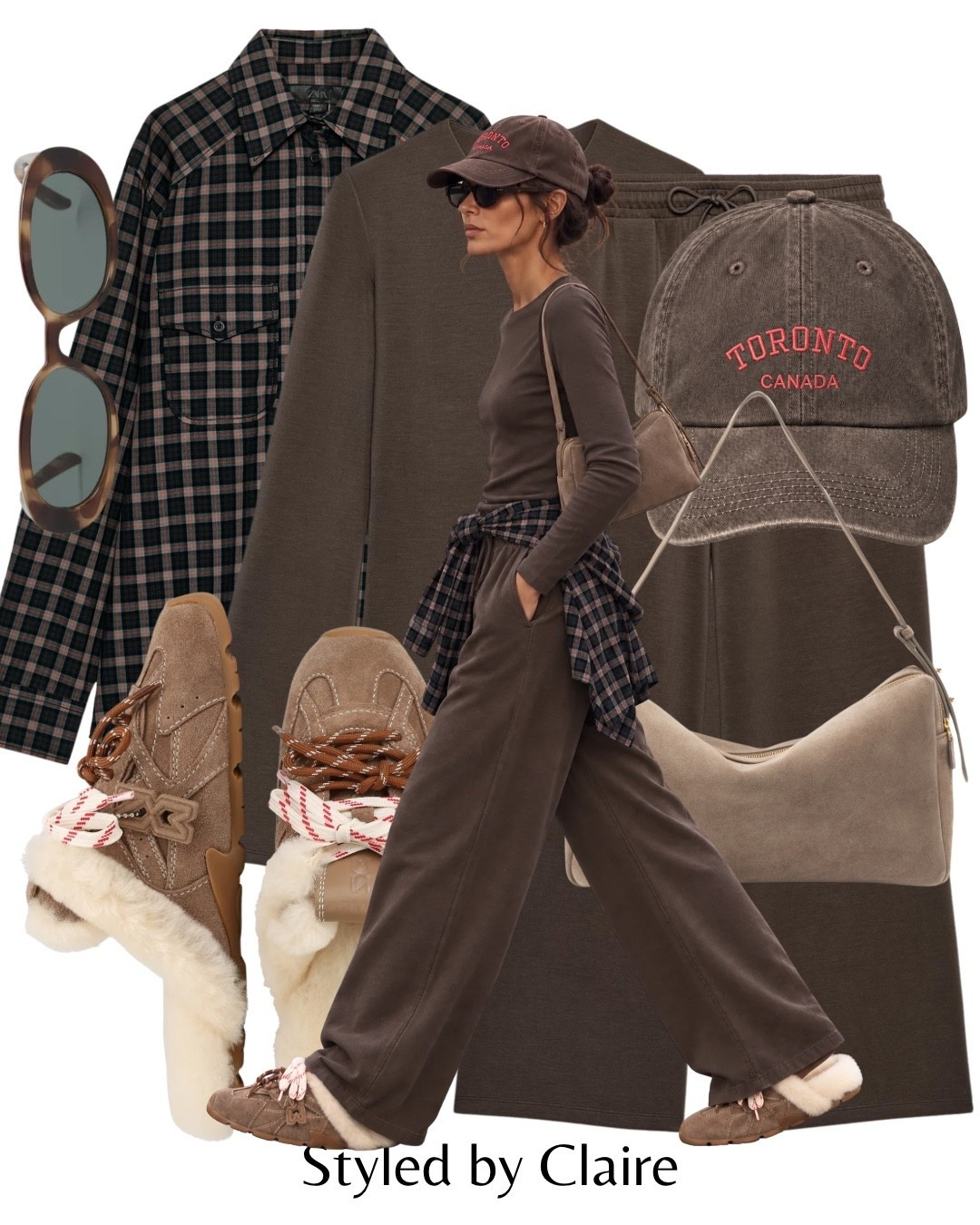 CHECKED SHIRT STYLING🍂
Autumn transitional brown set shearling mules new in Zara

#LTKautumn #LTKstyletip #LTKshoes