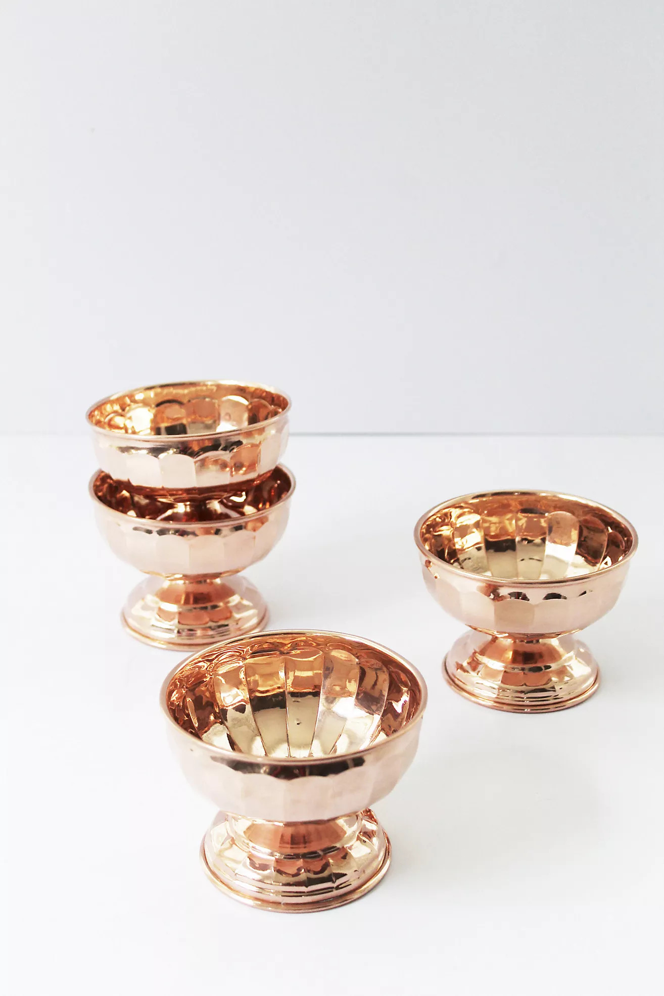Coppermill Kitchen Vintage Inspired Pedestal Bowls Set | Anthropologie (US)