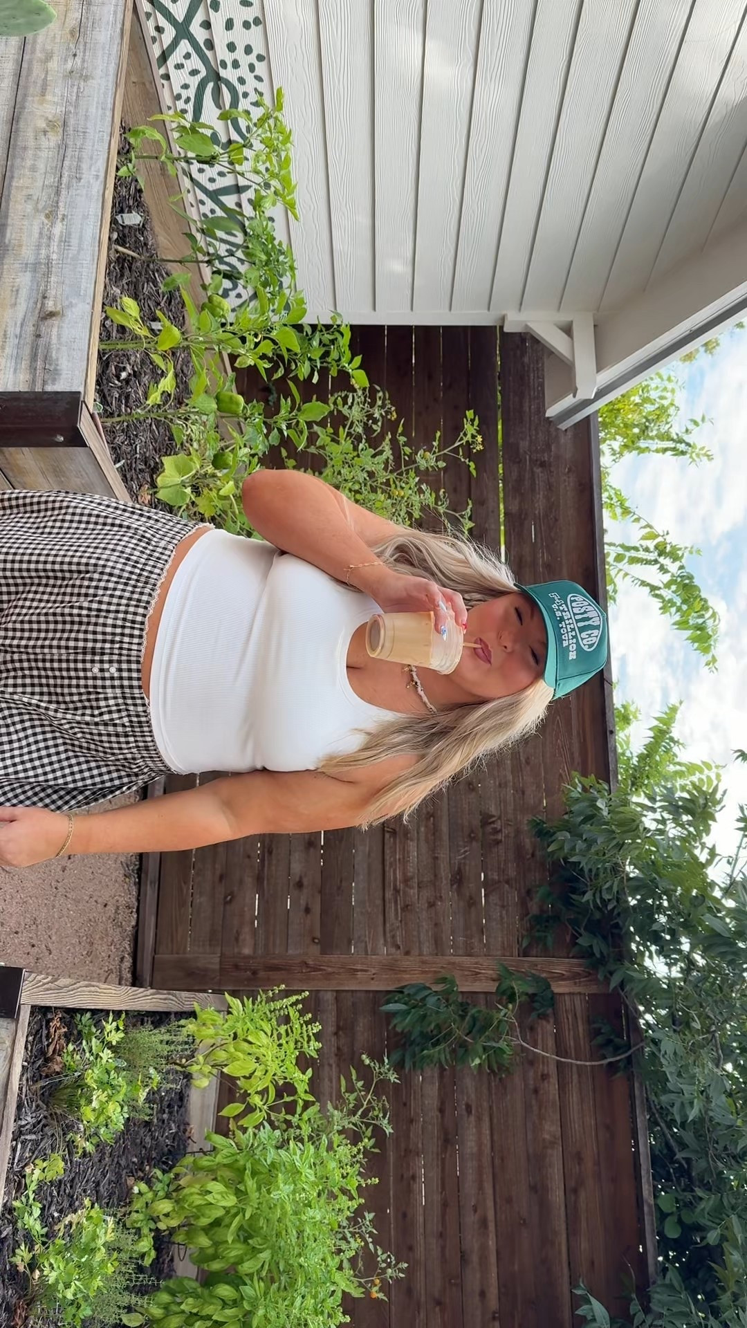 Green dress: 2x
Denim top: xxl
Tank: xxl
Gingham pants: xxl
Denim skirt: 33
White skirt: xxl
White dress: xl 

#LTKPlusSize #LTKStyleTip #LTKSeasonal
