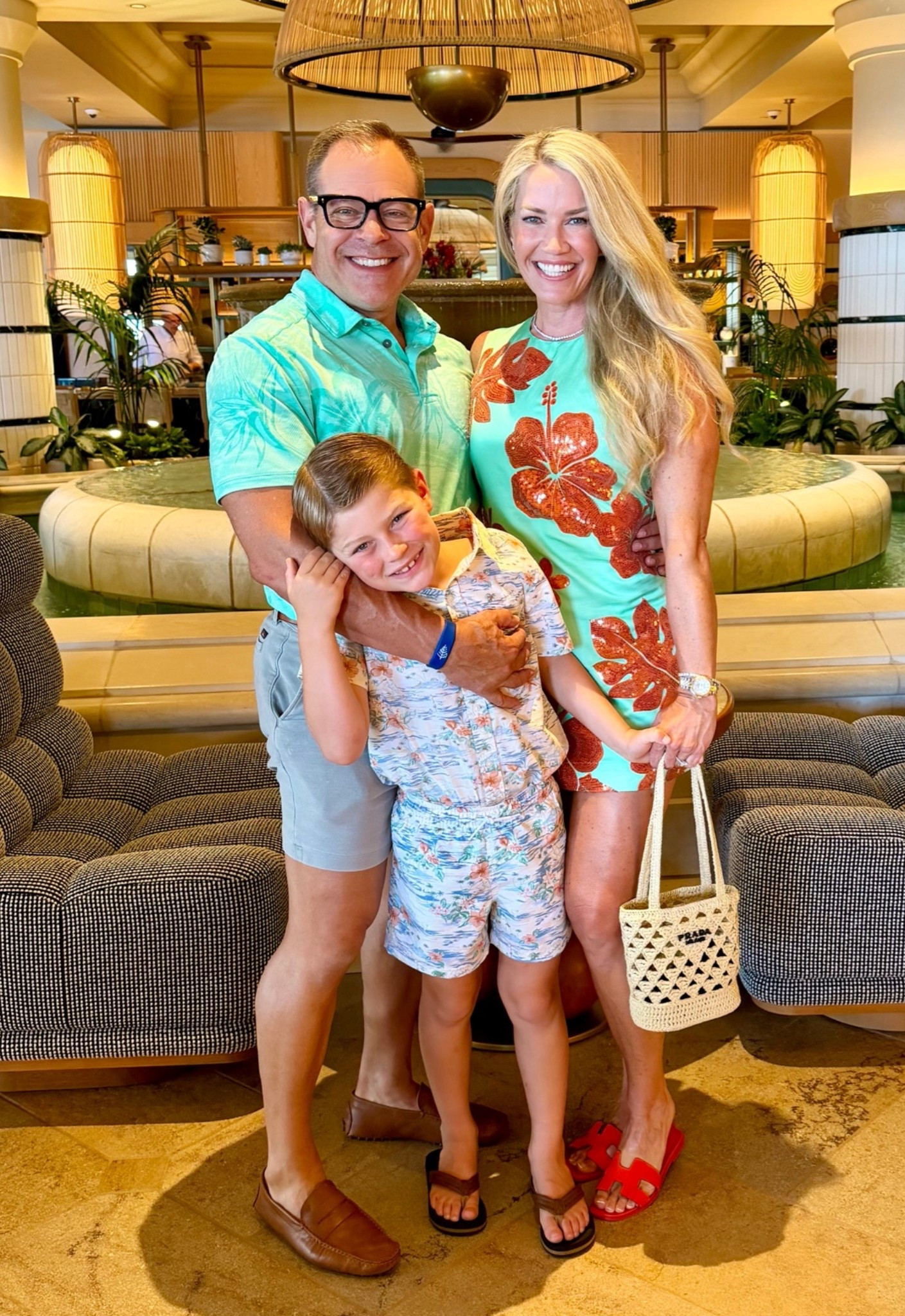 Hawaiian luau night! 🌺

#LTKTravel #LTKKids