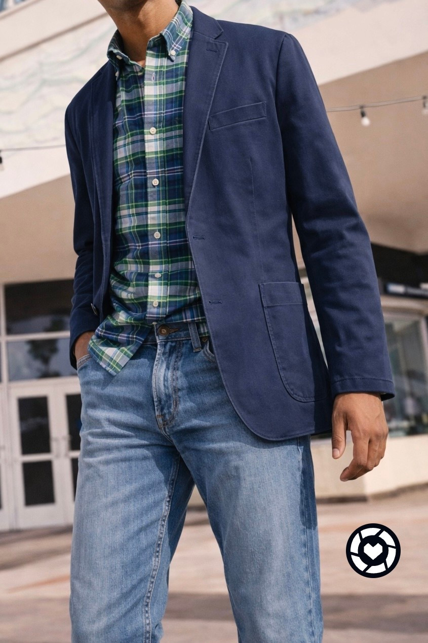 Dressy casual spring style 🌿
A navy blazer + green plaid shirt + classic denim is the perfect combo for Easter, spring church, brunch, or date night. Polished but still relaxed — an easy go-to look for the season.

#LTKmens #LTKstyle #LTKspring #EasterStyle #MensSpringStyle #MensFashion #DressyCasual 