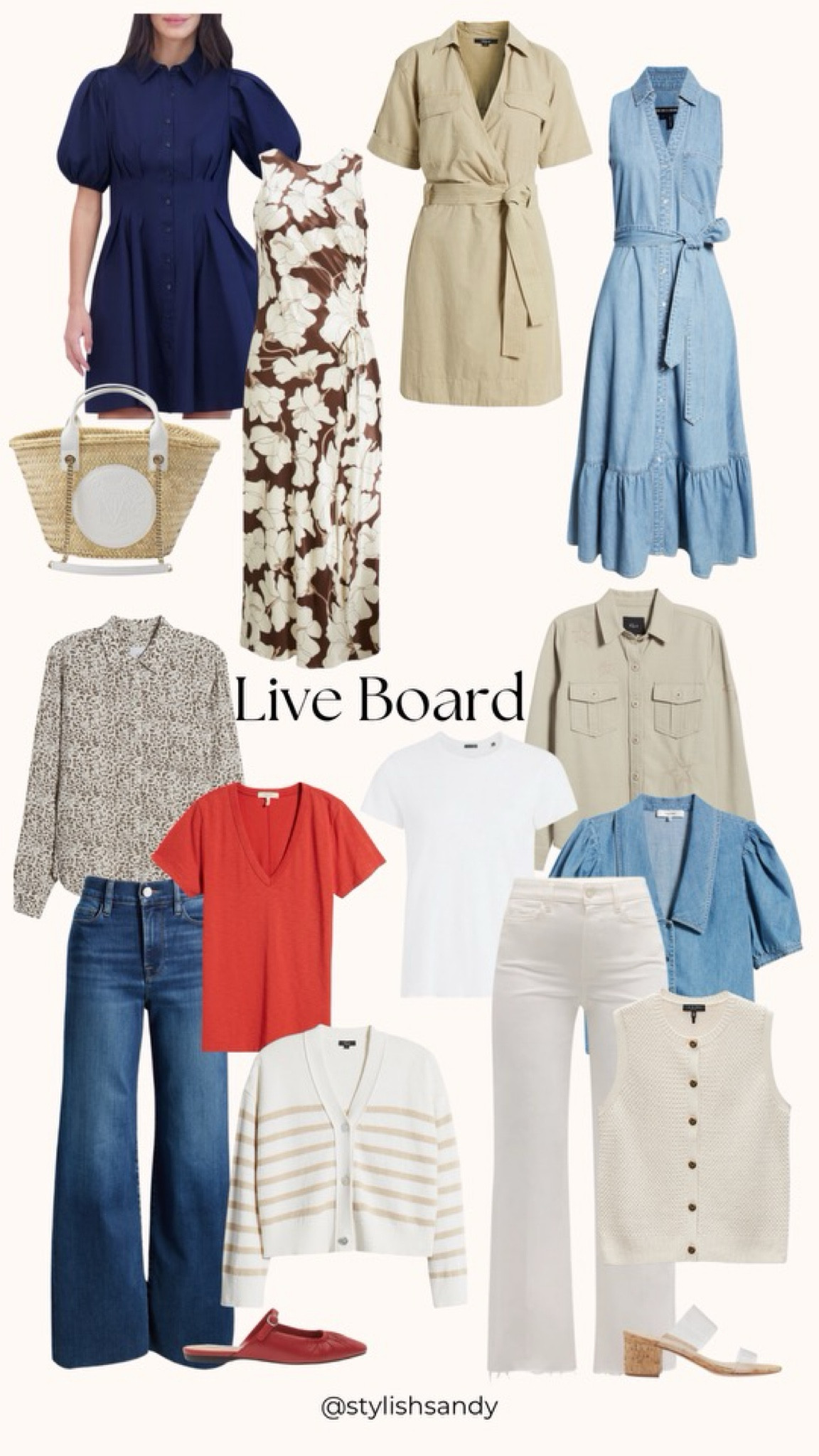 Thursday’s IG live Styleboard. 

Today, I shared new mix-and-match items to wear to celebrate the Olympics and other activities. 


#LTKxNSale #LTKSeasonal #LTKOver40