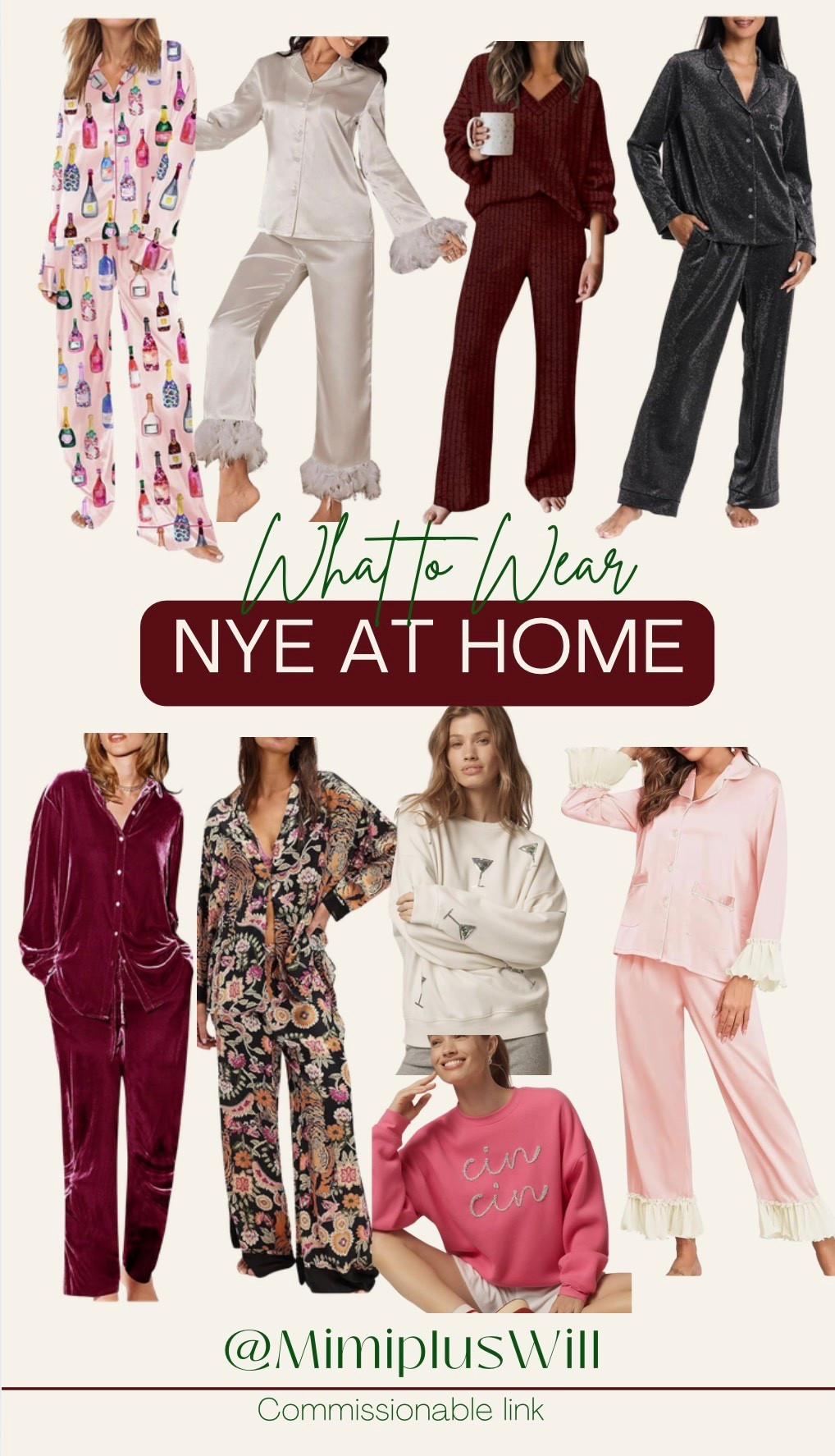 NYE at home! 

Pajamas | NYE outfits | matching set | sequin | feather pajamas | shimmer pajama
Follow @mimipluswill for more!

#LTKFindsUnder50 #LTKGiftGuide #LTKHoliday