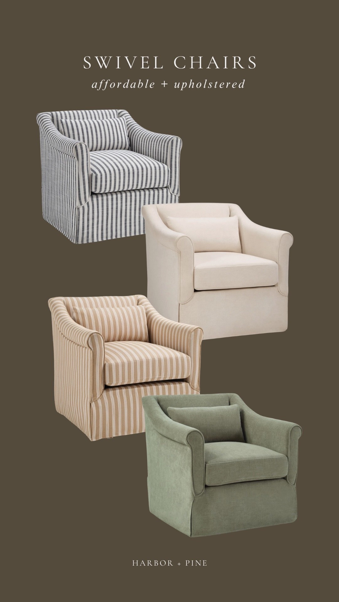 Our striped living room chair is on sale and available in more colors! 

#LTKHome #LTKSaleAlert