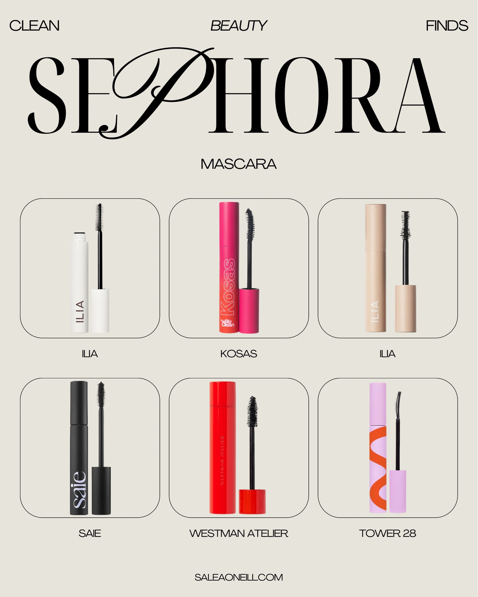 low & non toxic mascara at Sephora! 

Clean beauty, Sephora sale, non toxic makeup, non toxic mascara #nontoxic

#LTKbeauty #LTKxSephora