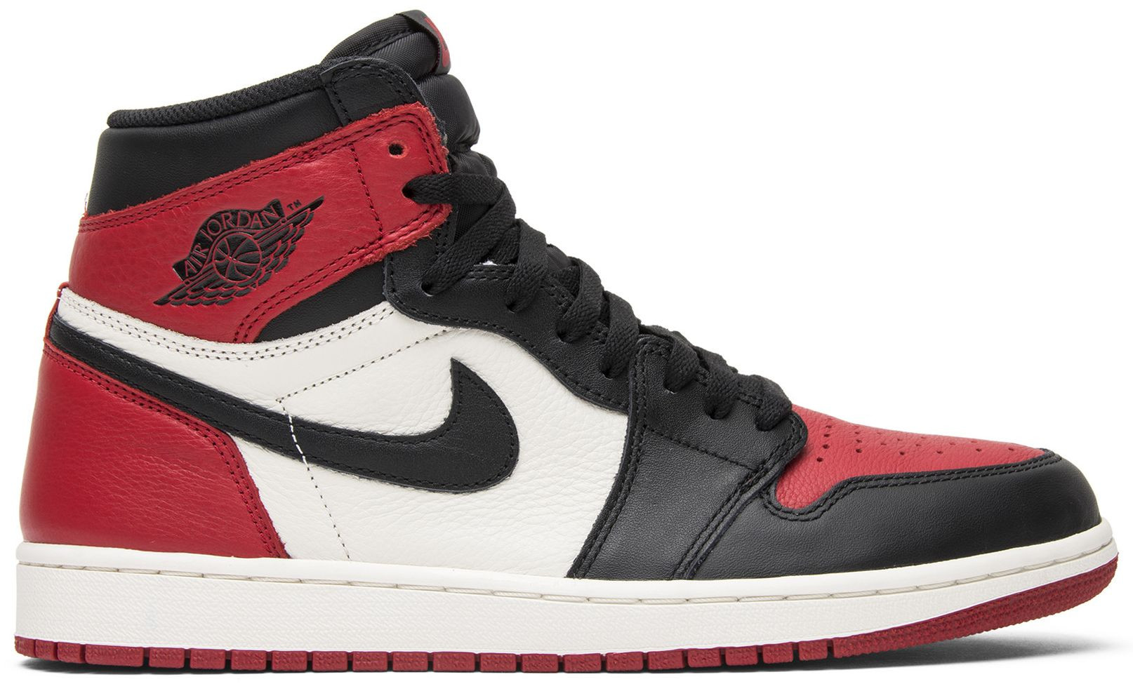 Air Jordan 1 Retro High OG 'Bred Toe' | GOAT