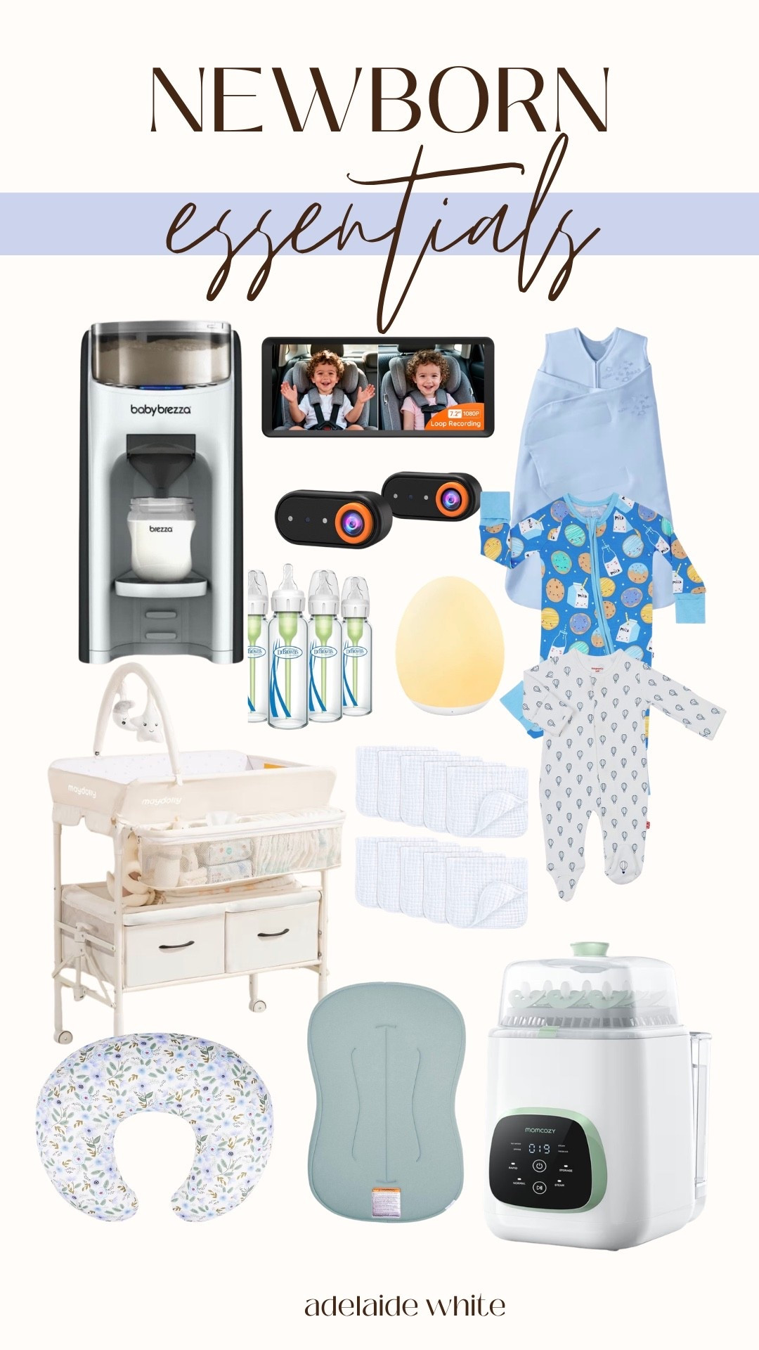 Newborn Essentials! 

#LTKmomlife #LTKBaby #LTKBump