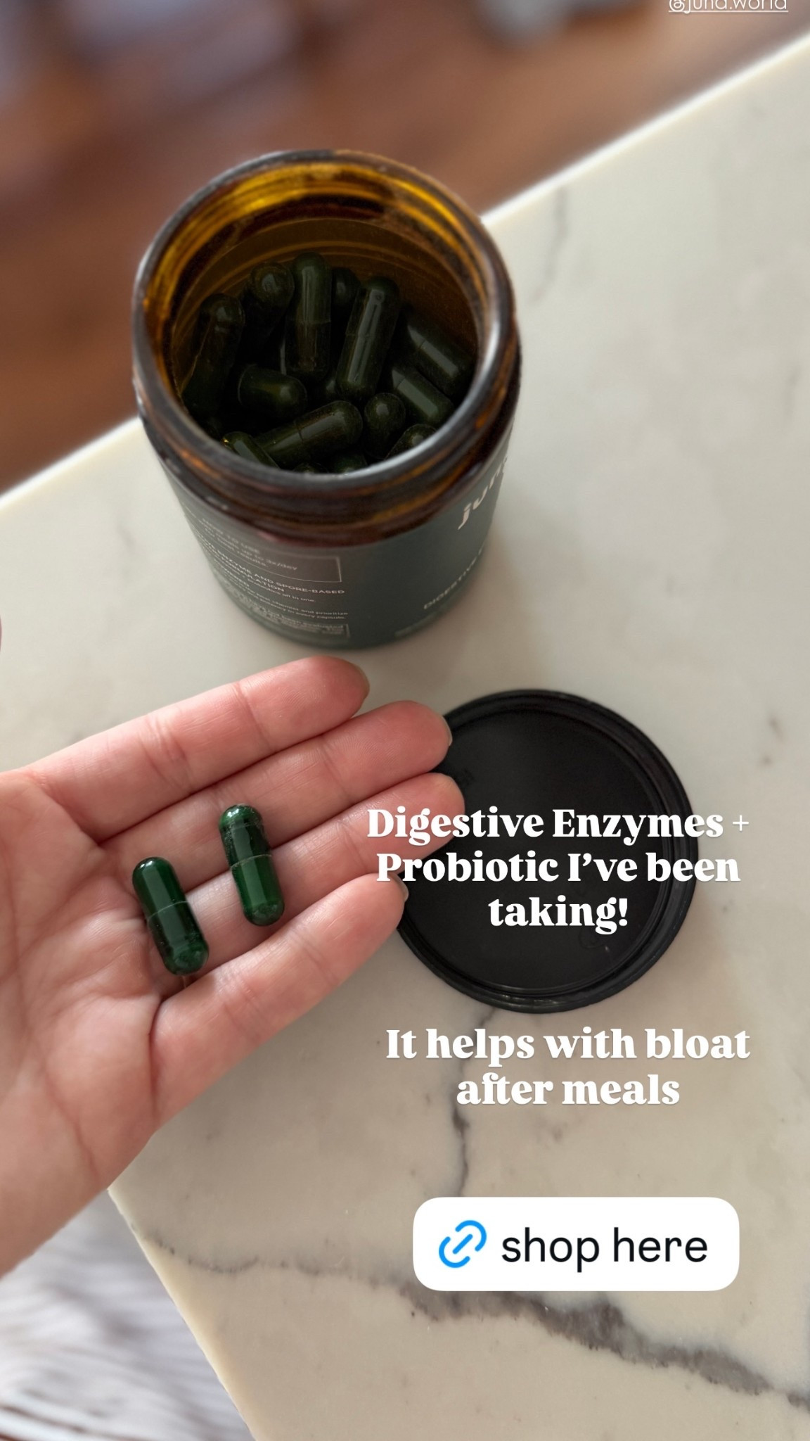 Digestive Enzymes + Probiotic I’ve been taking! It helps with bloat after meals

#LTKselfcare #LTKdayinmylife #LTKfitnessgoals