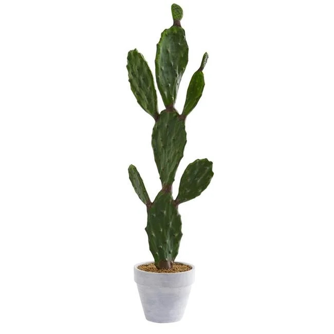 Nearly Natural 4338 37 in. Cactus Artificial Plant | Walmart (US)
